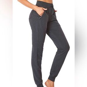 Sevego Sweat Pants Charcoal Gray XL 32” Long Inseam Elastic Tie Waist NWT